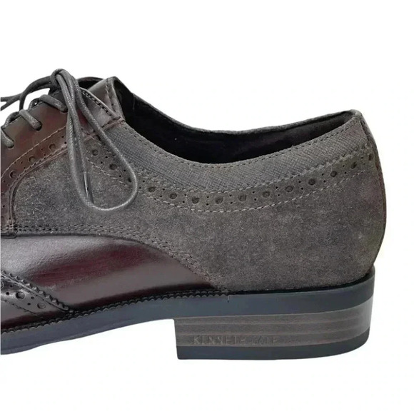 Kenneth Cole Brock Leather Wingtip Mens Oxfords Size 7.5M - Picture 10 of 12